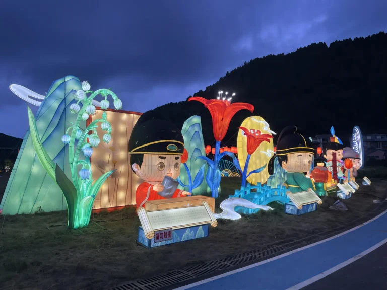 Chinese lantern displays for festivals malls and cultural events