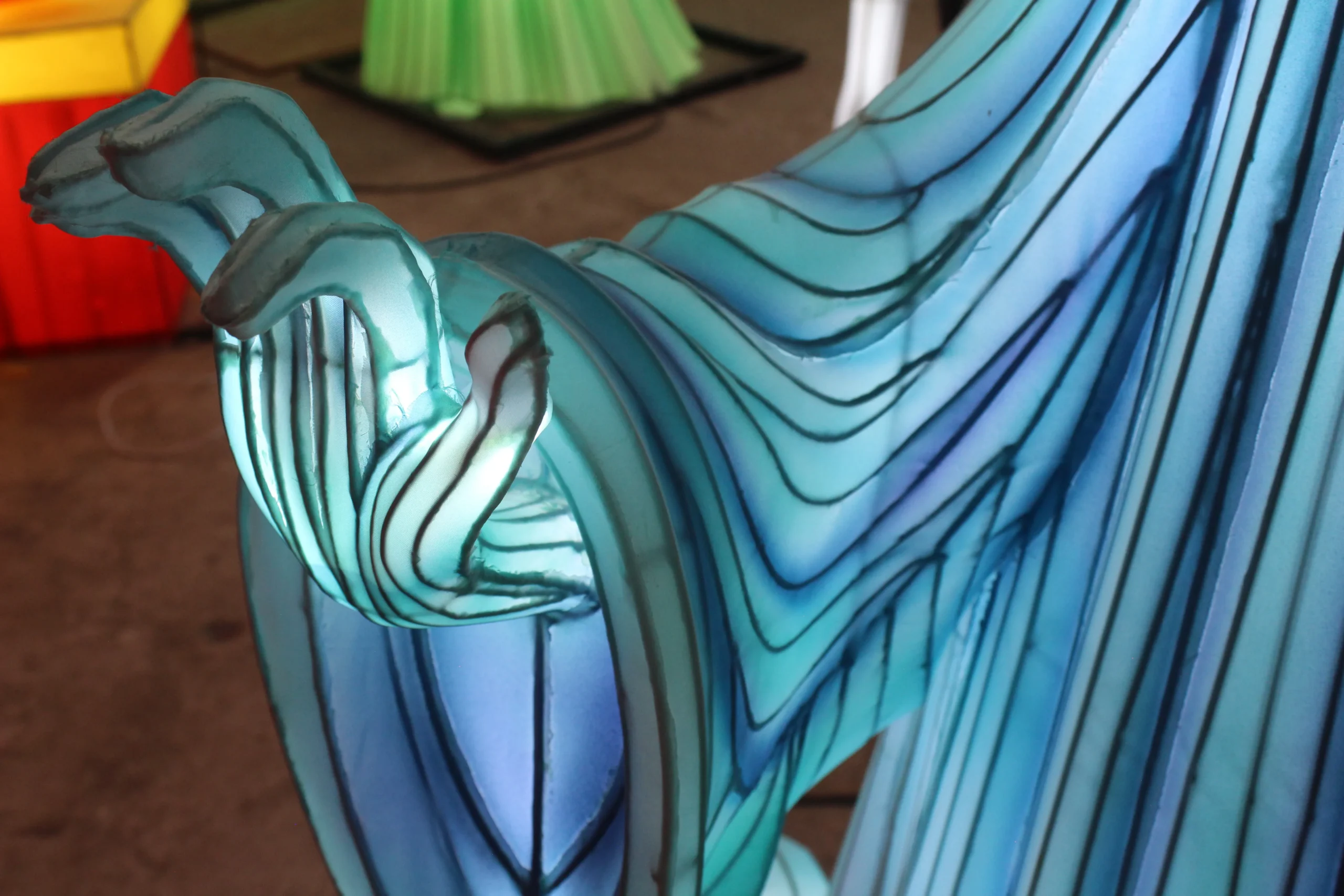 halloween ghost lanterns