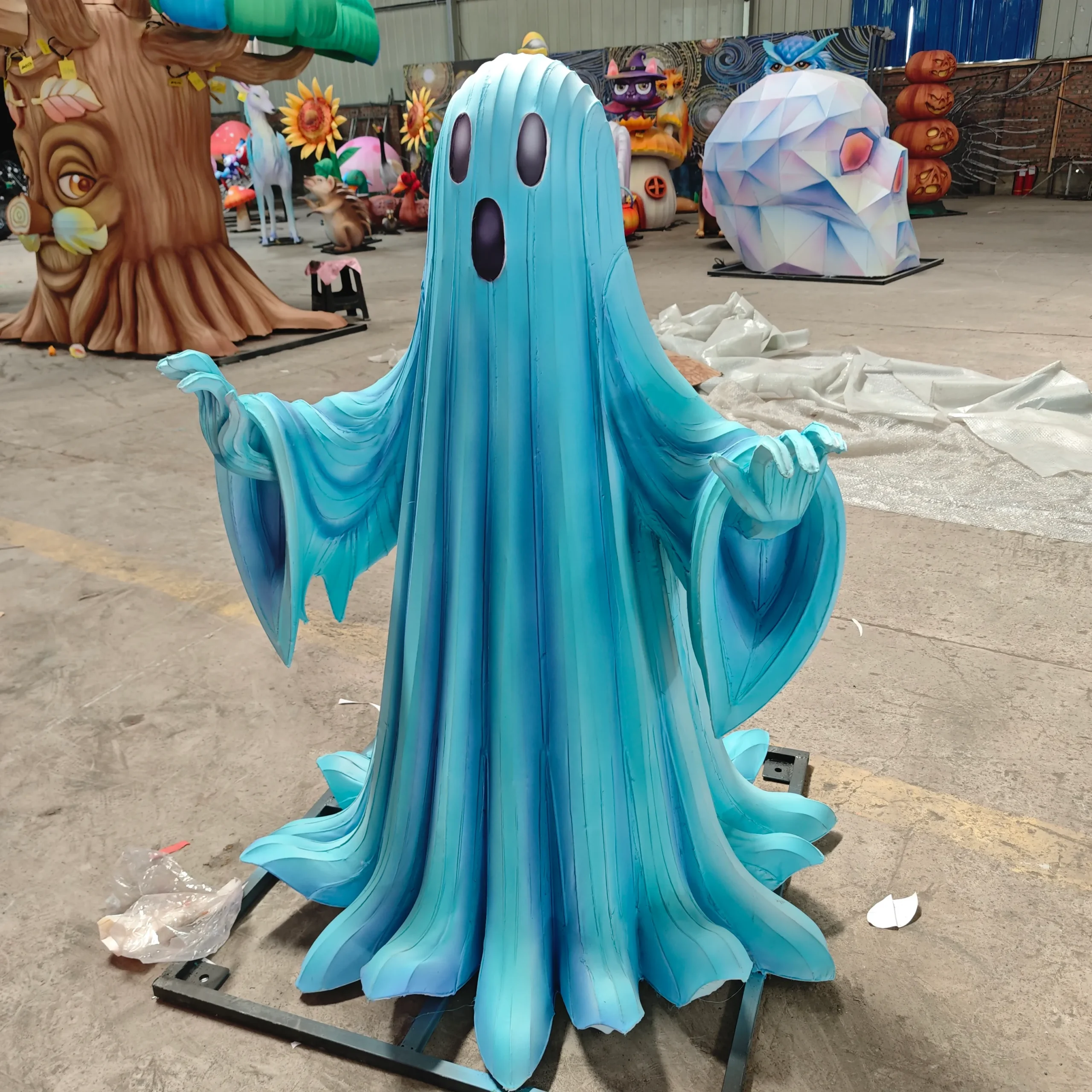 halloween ghost lanterns